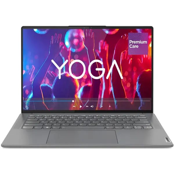 Laptop Lenovo 14.5 inch Yoga Slim 7 ProX 14ARH7, 3K IPS 120Hz, Procesor AMD Ryzen 9 6900HS Creator Edition (16M Cache, up to 4.9 GHz), 32GB DDR5, 1TB SSD, GeForce RTX 3050 4GB, Win 11 Home, Onyx Grey, 3Yr Onsite Premium Care