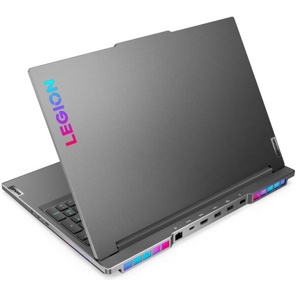 Laptop Lenovo Gaming 16 inch Legion 7 16ARHA7, WQXGA IPS 165Hz, Procesor AMD Ryzen 7 6800H (16M Cache, up to 4.7 GHz), 32GB DDR5, 1TB SSD, Radeon RX 6850M XT 12GB, No OS, Storm Grey, 3Yr Onsite Premium Care