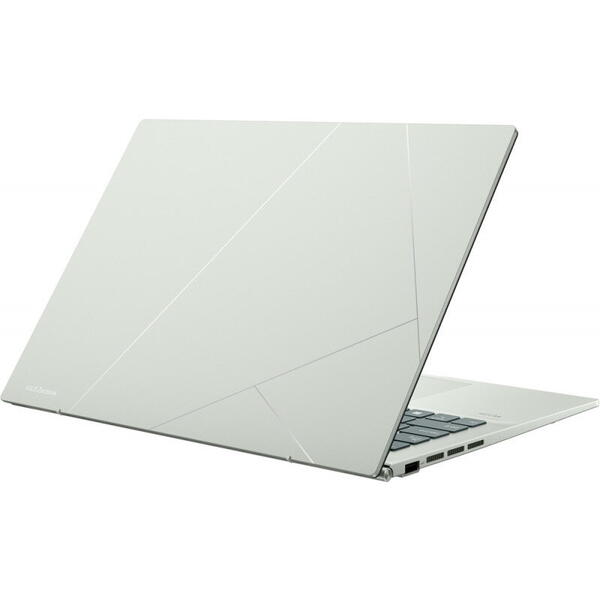Laptop Asus Zenbook 14 UX3402ZA, 14 inch, WQXGA, Procesor Intel Core i5-1240P (12M Cache, up to 4.40 GHz), 16GB DDR5, 1TB SSD, Intel Iris Xe, Win 11 Home, Aqua Celadon