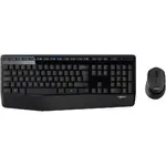 Tastatura Logitech Kit Mouse Wireless Logitech + Tastatura MK345, Black
