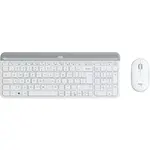 Tastatura Logitech Kit + mouse wireless Logitech MK470, Slim, layout US INTL, Alb