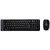 Tastatura Kit wireless + mouse Logitech MK220, Negru