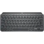 Tastatura Logitech iluminata Logitech MX Keys Mini, Wireless, layout US INTL, Negru