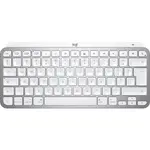 Tastatura Logitech MX Keys Mini pentru Mac, Bluetooth, US INTL layout, Pale Grey