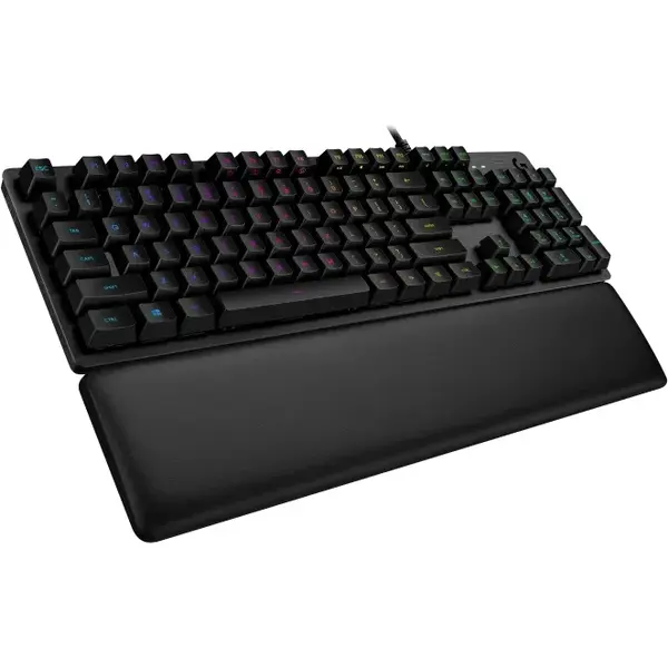 Tastatura mecanica gaming Logitech G513, Romer GX Blue, Negru