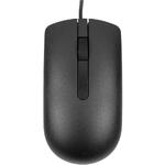Mouse Dell MS116, OPTIC, Cu fir, USB, Negru