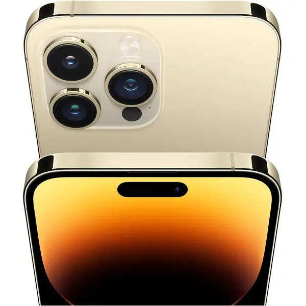 Telefon mobil Apple iPhone 14 Pro, 512GB, 5G, Gold
