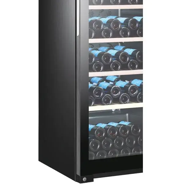 Vitrina frigorifica Haier WS171GA, Direct Cooling, 171 sticle, H 185 cm, Clasa G, negru
