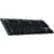 Tastatura mecanica gaming Logitech G915 TKL, Ultraslim, Lightspeed Wireless 2.4GHz&amp;Bluetooth, Lightsync RGB, Switch Clicky, Negru Carbon