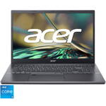 Laptop Acer Aspire 5 A515-57, 15.6 inch, Full HD IPS, Procesor Intel Core i5-1235U (12M Cache, up to 4.40 GHz, with IPU), 16GB DDR4, 512GB SSD, Intel Iris Xe, No OS, Steel Gray