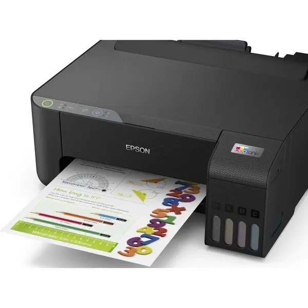 Imprimanta Inkjet color CISS Epson L1250, dimensiune A4, Viteza max 33ppm alb-negru, Rezolutie printer 1440x5760dpi, Alimentare hartie 100 coli