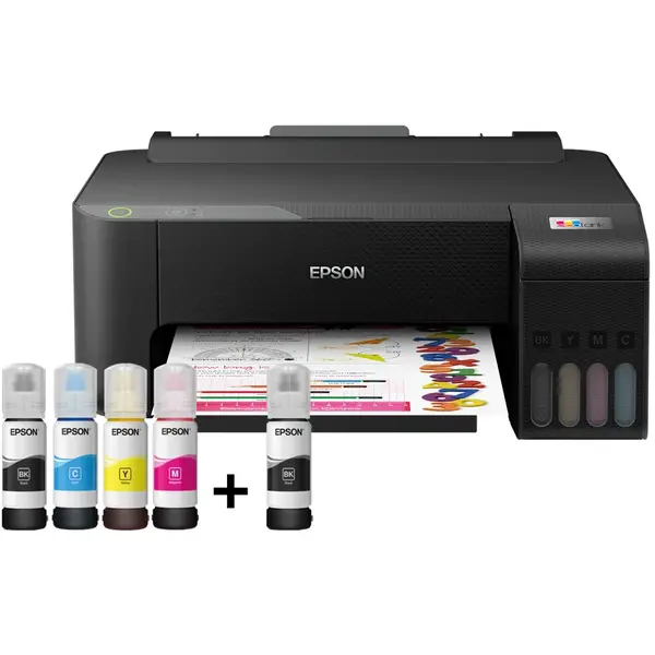 Imprimanta Inkjet color Epson EcoTank L1210 CISS, A4