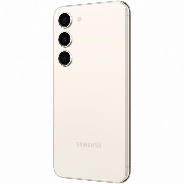 Telefon mobil Samsung Galaxy S23, Dual SIM, 8GB RAM, 128GB, 5G, Cream