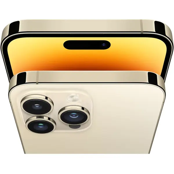 Telefon mobil Apple iPhone 14 Pro Max, 128GB, 5G, Gold