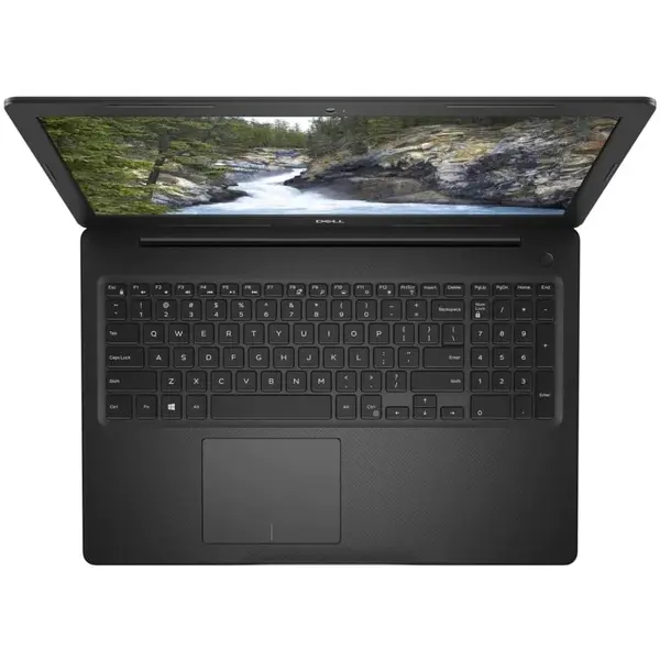 Laptop Dell Vostro 3501 cu procesor Intel Core i3-1005G1 pana la 3.40 GHz, 15.6 inch, Full HD, 4GB, 256GB SSD, Intel UHD Graphics, Windows 10 Pro Edu, Black