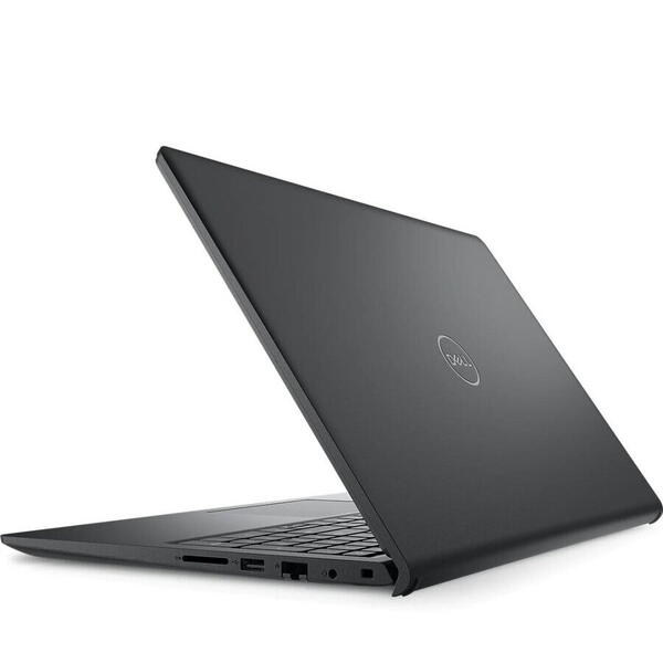 Laptop Dell Vostro 3510 cu procesor Intel Core i5-1135G7 pana la 4.20 GHz, 15.6 inch, RAM 8GB, SSD 256GB, Intel Iris Xe Graphics, Linux, Carbon Black
