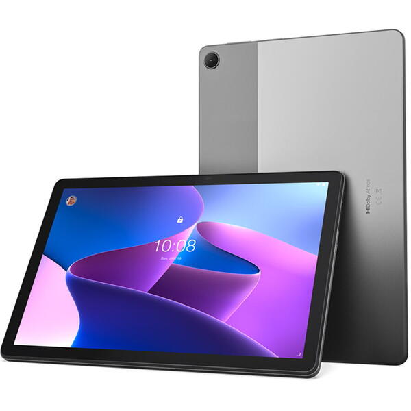Tableta Lenovo Tab M10 3rd Gen TB328XU, 10.1 inch, IPS, 3GB RAM, 128GB, Storm Grey