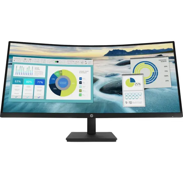 Monitor Ultrawide HP P34hc G4, 34 inch, WQHD, 3500:1, DisplayPort