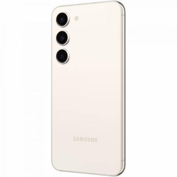 Telefon mobil Samsung Galaxy S23, Dual SIM, 8GB RAM, 256GB, 5G, Crem