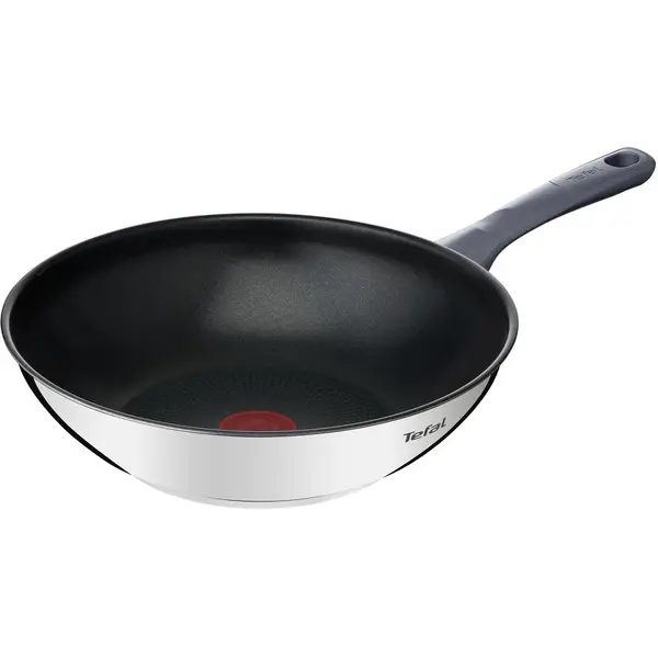 Tigaie wok cu capac Tefal Daily Cook, 28 cm