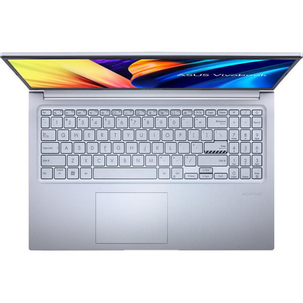 Laptop Asus Vivobook 15 X1502ZA, 15.6 inch, Full HD, Procesor Intel Core i5-1240P (12M Cache, up to 4.40 GHz), 8GB DDR4, 512GB SSD, Intel Iris Xe, No OS, Icelight Silver