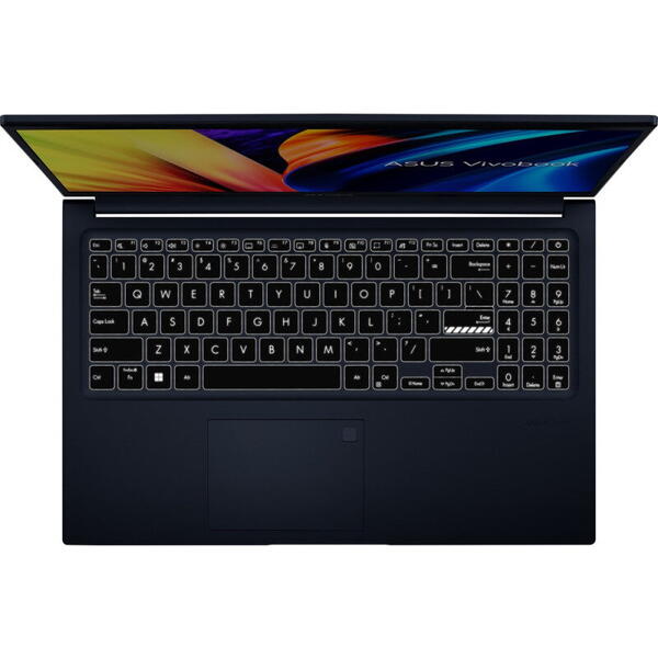 Laptop Asus Vivobook 15 X1502ZA, 15.6 inch, Full HD, Procesor Intel Core i3-1220P (12M Cache, up to 4.40 GHz), 8GB DDR4, 256GB SSD, GMA UHD, No OS, Quiet Blue