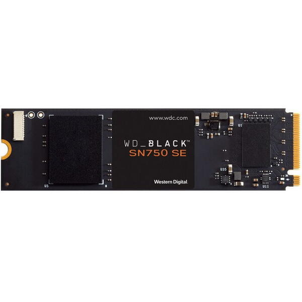 SSD WDS250G1B0E Black SN750 SE 250GB PCI Express 4.0 x4 M.2 2280