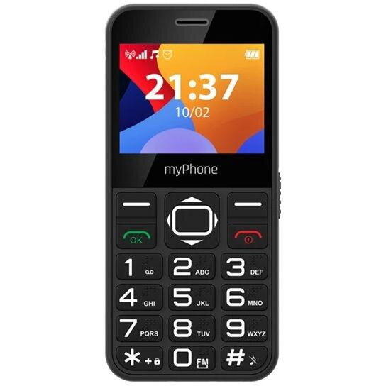 Telefon mobil myPhone Halo 3, Ecran IPS 2.31 inch, Camera 0.3 MP, Single Sim, 2G (Negru)