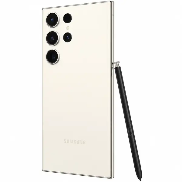 Telefon mobil Samsung Galaxy S23 Ultra, Dual SIM, 512GB, 12GB RAM, 5G, Cream