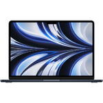 Laptop Apple 13.6 inch MacBook Air 13 with Liquid Retina, Apple M2 chip (8-core CPU), 8GB, 256GB SSD, Apple M2 8-core GPU, macOS Monterey, Midnight, INT keyboard, 2022