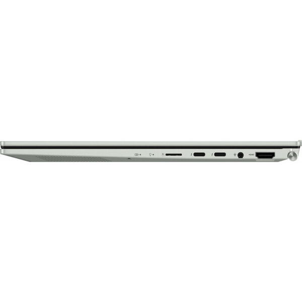 Laptop Asus 14 inch Zenbook 14 UX3402ZA, WQXGA, Procesor Intel Core i5-1240P (12M Cache, up to 4.40 GHz), 16GB DDR5, 512GB SSD, Intel Iris Xe, Win 11 Pro, Aqua Celadon