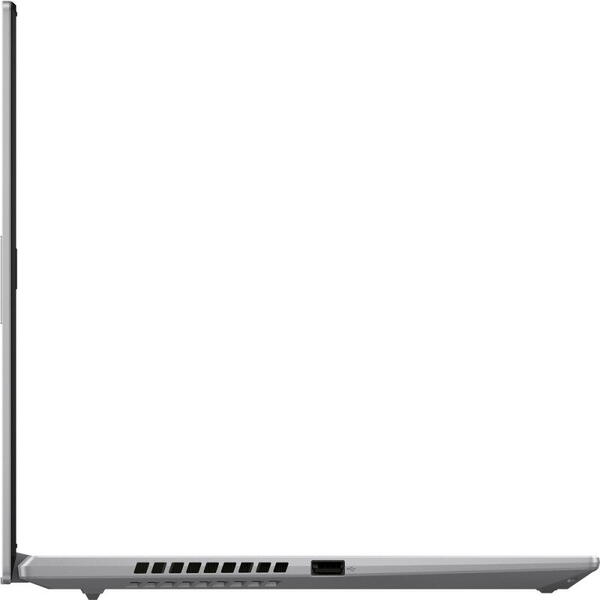 Laptop Asus 15.6 inch Vivobook S 15 OLED K3502ZA, 2.8K 120Hz, Procesor Intel Core i7-12700H (24M Cache, up to 4.70 GHz), 16GB DDR4, 1TB SSD, Intel Iris Xe, Win 11 Pro, Neutral Grey