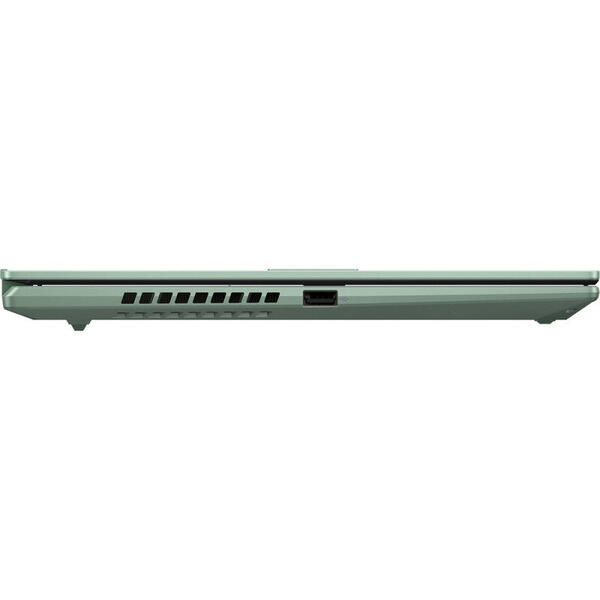 Laptop Asus 15.6 inch Vivobook S 15 OLED K3502ZA, 2.8K 120Hz, Procesor Intel Core i7-12700H (24M Cache, up to 4.70 GHz), 16GB DDR4, 1TB SSD, Intel Iris Xe, Win 11 Pro, Brave Green