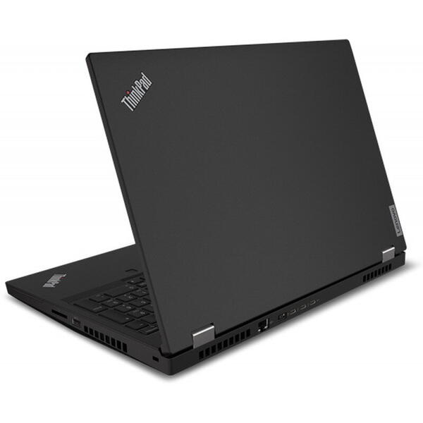 Laptop Lenovo ThinkPad T15g Gen 2, 15.6 inch, UHD IPS, Procesor Intel Core i7-11800H (24M Cache, up to 4.60 GHz), 32GB DDR4, 1TB SSD, GeForce RTX 3080 16GB, Win 10 Pro, Black