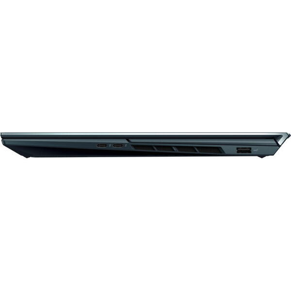 Laptop Asus 15.6 inch ZenBook Pro Duo 15 OLED UX582ZW, UHD OLED Touch, Procesor Intel Core i9-12900H (24M Cache, up to 5.00 GHz), 32GB DDR5, 1TB SSD, GeForce RTX 3070 Ti 8GB, Win 11 Pro, Celestial Blue