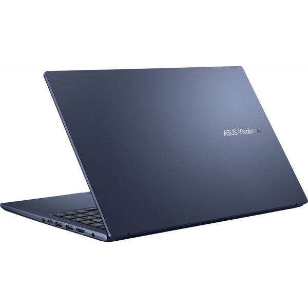 Laptop Asus 15.6 inch Vivobook 15X OLED M1503QA, FHD, Procesor AMD Ryzen 7 5800H (16M Cache, up to 4.4 GHz), 16GB DDR4, 1TB SSD, Radeon, No OS, Quiet Blue
