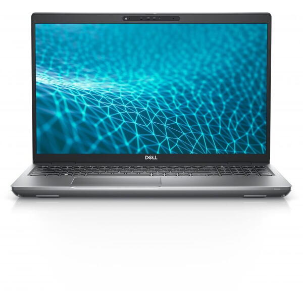 Laptop Dell Latitude 5531, i7-12800H, 15.6 inch, Touch, RAM 16GB, SSD 1TB, HDD 2TB, Intel Iris Xe, 5G, Windows 10 Pro, Grey