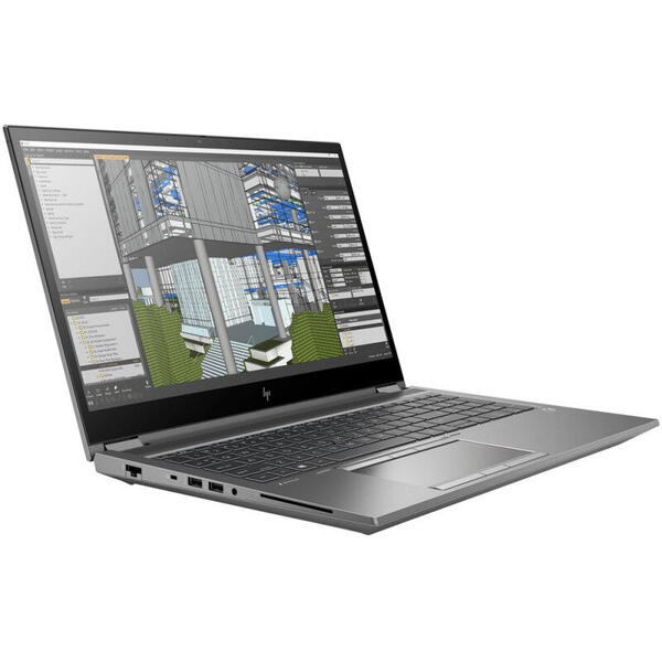 Laptop HP 15.6 inch ZBook 15 Fury G8 Mobile Workstation, FHD, Procesor Intel Core i7-11800H (24M Cache, up to 4.60 GHz), 32GB DDR4, 1TB SSD, RTX A2000 4GB, Win 11 Pro DG Win 10 Pro