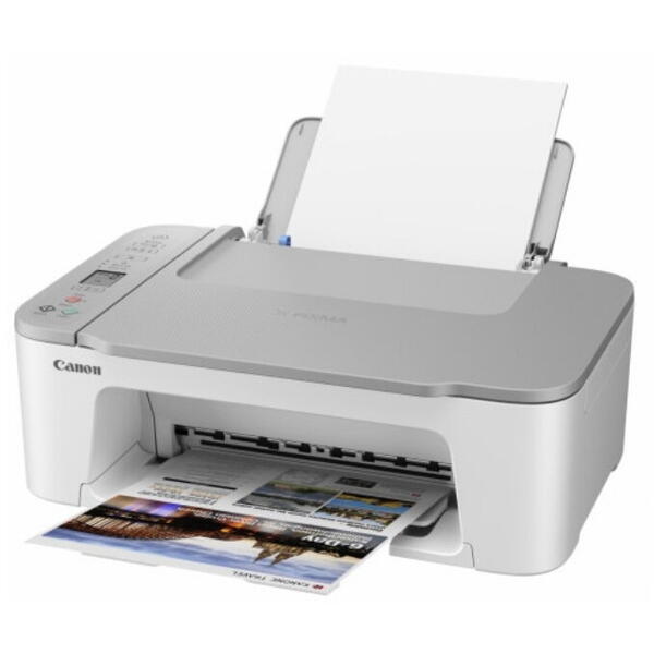 Multifunctional Canon Pixma TS3451 White InkJet, Color, Format A4, Wi-Fi