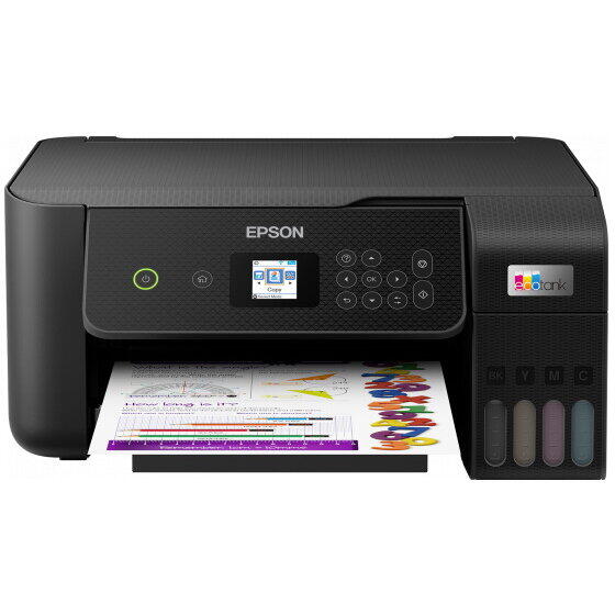 Multifunctional Epson L3260 InkJet CISS, Color, Format A4, Wi-Fi