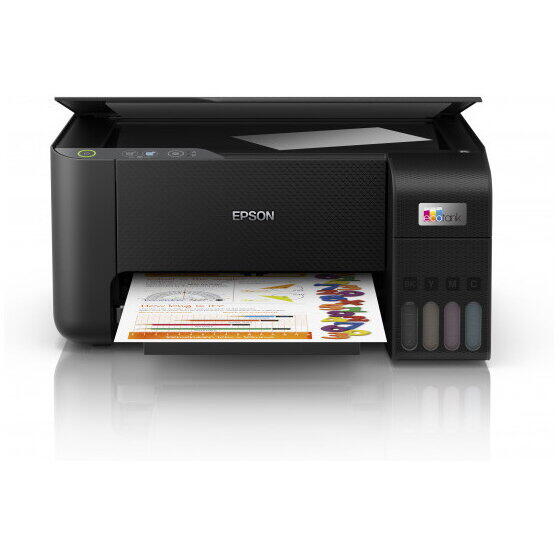 Multifunctional Epson L3210 InkJet CISS, Color, Format A4, USB, Black