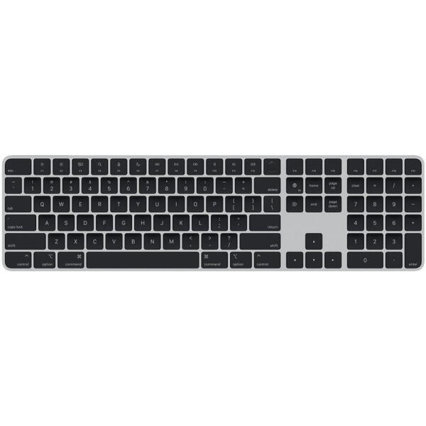 Tastatura Apple Magic Keyboard with Touch ID and Numeric Keypad Black Keys US English