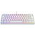 Tastatura Corsair Gaming Mecanica K65 Mini 60%, Iluminare RGB iCUE, Switch Cherry MX Red, Butoane Doubleshot PBT, Cablu USB-C Detasabil, Alb