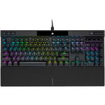 Tastatura Corsair Gaming Mecanica K70 RGB PRO, Iluminare RGB iCUE,Switch Cherry MX Red, Butoane Doubleshot PBT, Cablu USB-C Detasabil, Negru