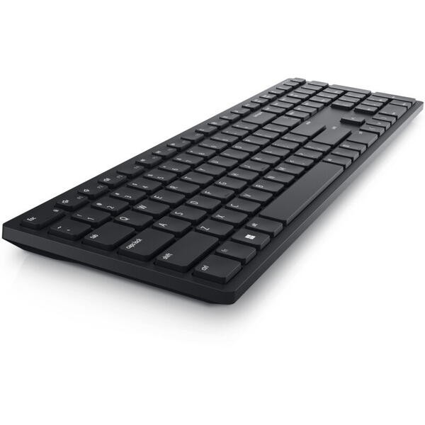 Tastatura Dell KB500 Wireless Black US International