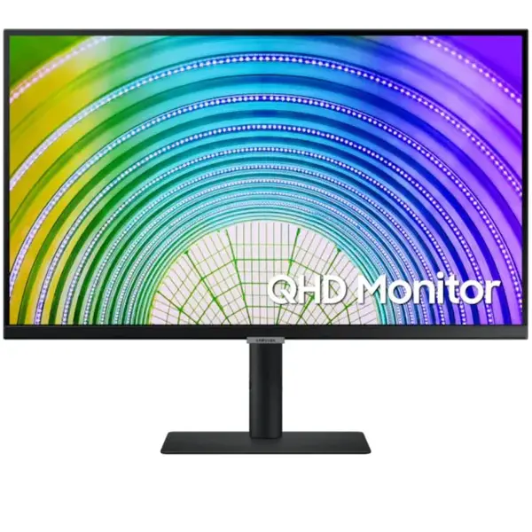 Monitor Samsung LED IPS 27 inch, WQHD, DisplayPort, USB-C, FreeSync, Vesa, Negru -7%