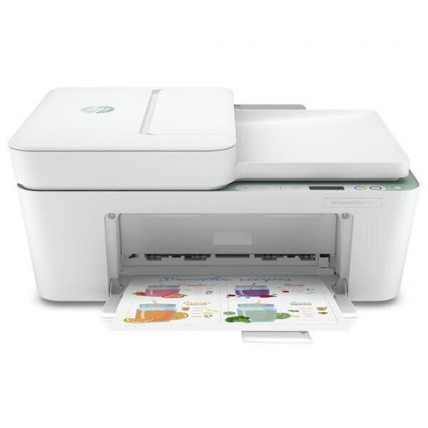 Multifunctional HP DeskJet 4122E All-in-One Inkjet, Color, Format A4, Wi-Fi, Fax