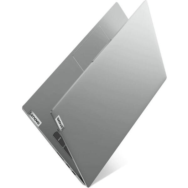 Laptop Lenovo 15.6 inch IdeaPad 5 15IAL7, FHD IPS, Procesor Intel Core i5-1240P (12M Cache, up to 4.40 GHz), 16GB DDR4, 512GB SSD, Intel Iris Xe, No OS, Cloud Grey