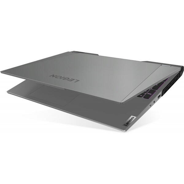 Laptop Lenovo Gaming 16 inch Legion 5 Pro 16IAH7H, WQXGA IPS 165Hz G-Sync, Procesor Intel Core i9-12900H (24M Cache, up to 5.00 GHz), 32GB DDR5, 2x 1TB SSD, GeForce RTX 3070 Ti 8GB, No OS, Storm Grey, 4-Zone RGB, 3Yr Onsite Premium Care