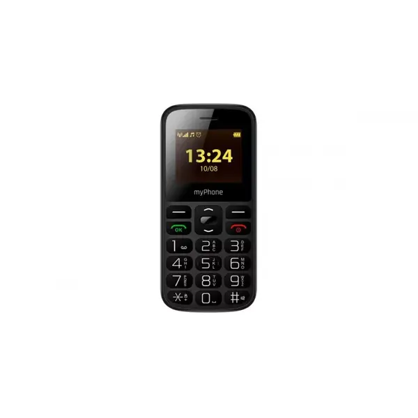 Telefon mobil myPhone TEL000755, Halo A+ SS, 2G, 0.3MP, 1.77inch, 800mAh, Negru - Senior